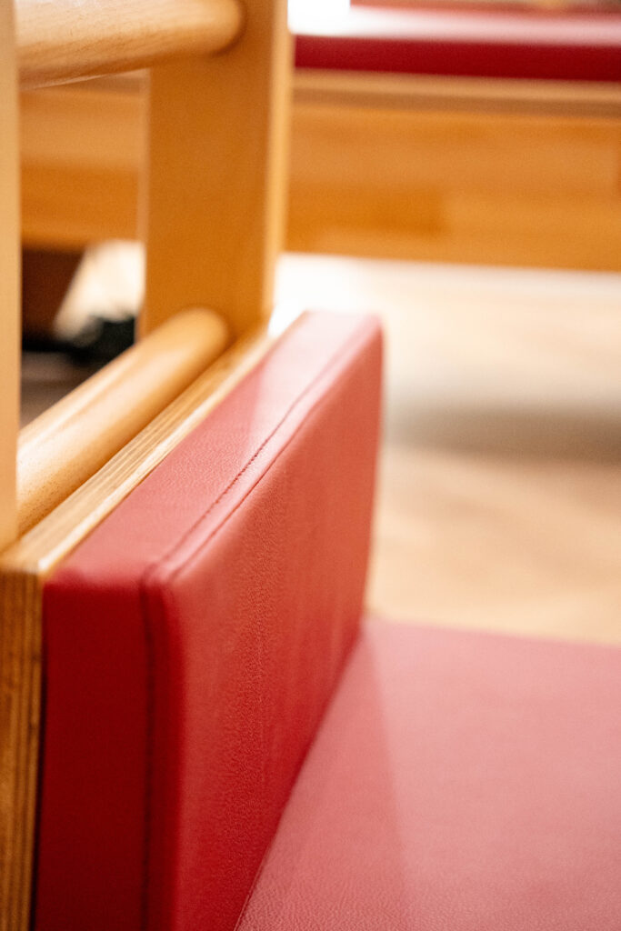 Detaliu din camera de masaj Bloom Pilates & Spa